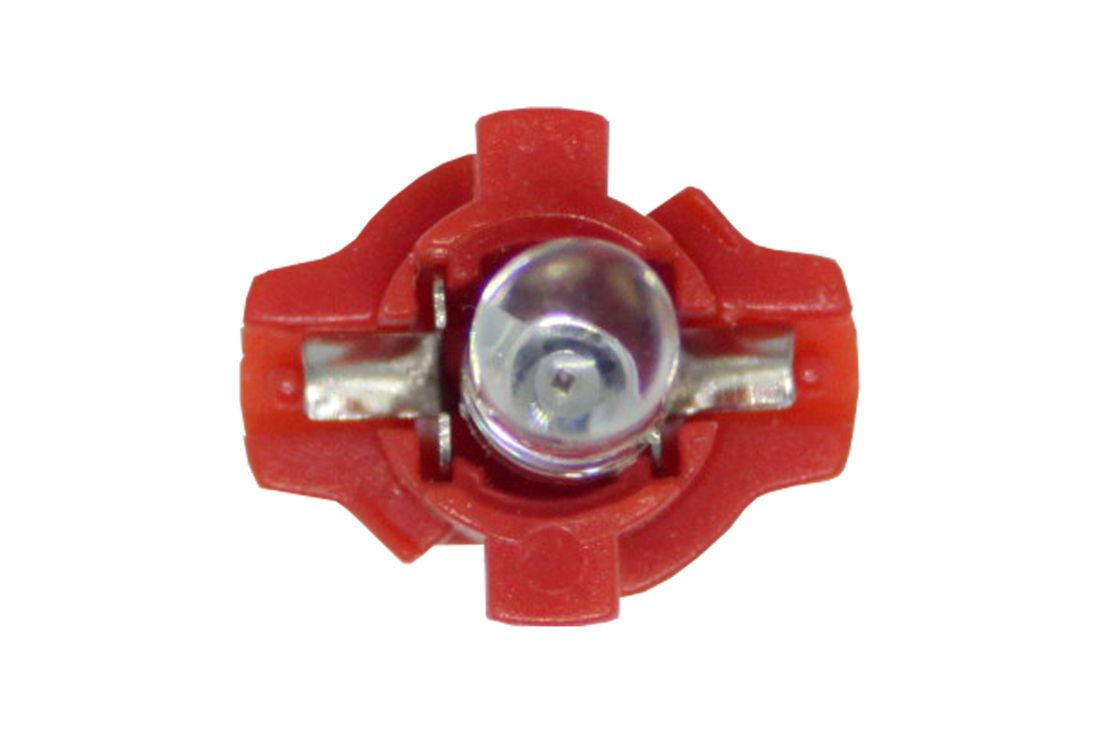 Лед крушки тип B8.3D 12V / 2W червен