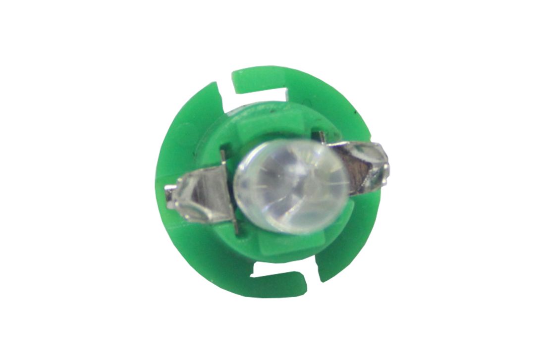 Лед крушки тип B8.4D 12V / 2W зелен