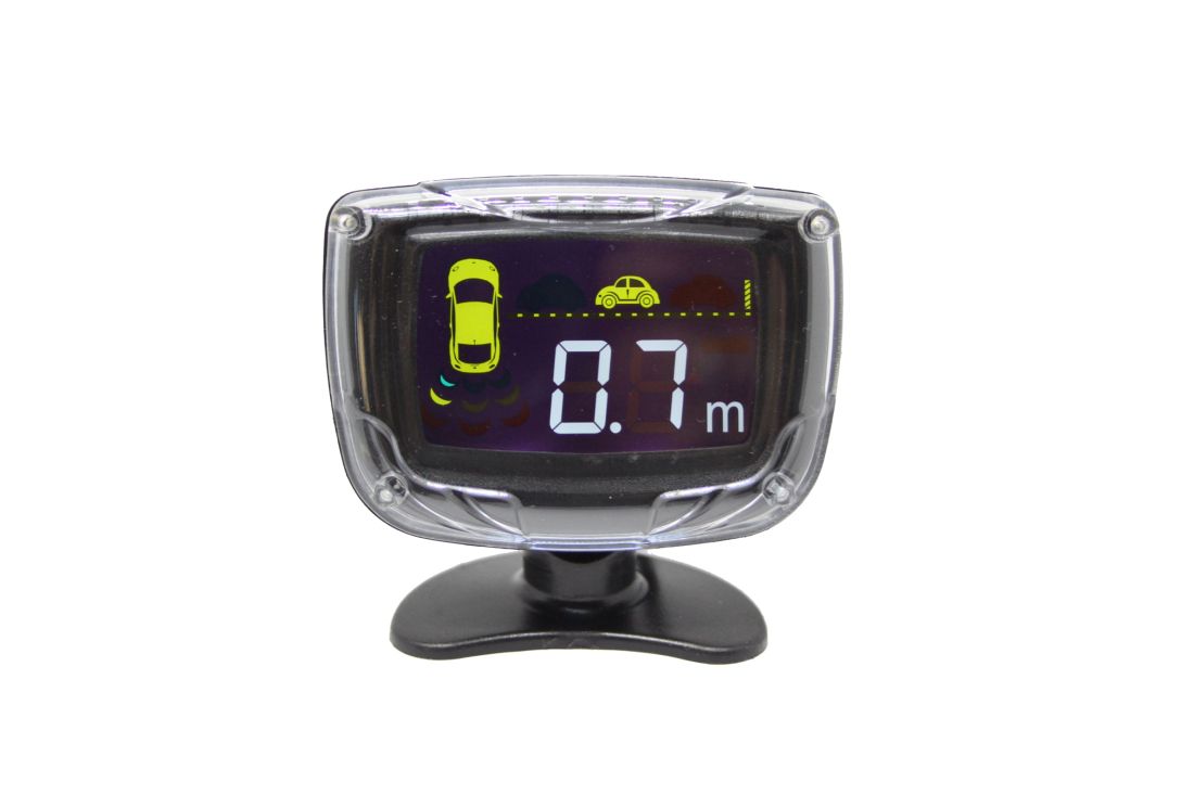 Парктроник с LED дисплей 3 Инча - черни датчици