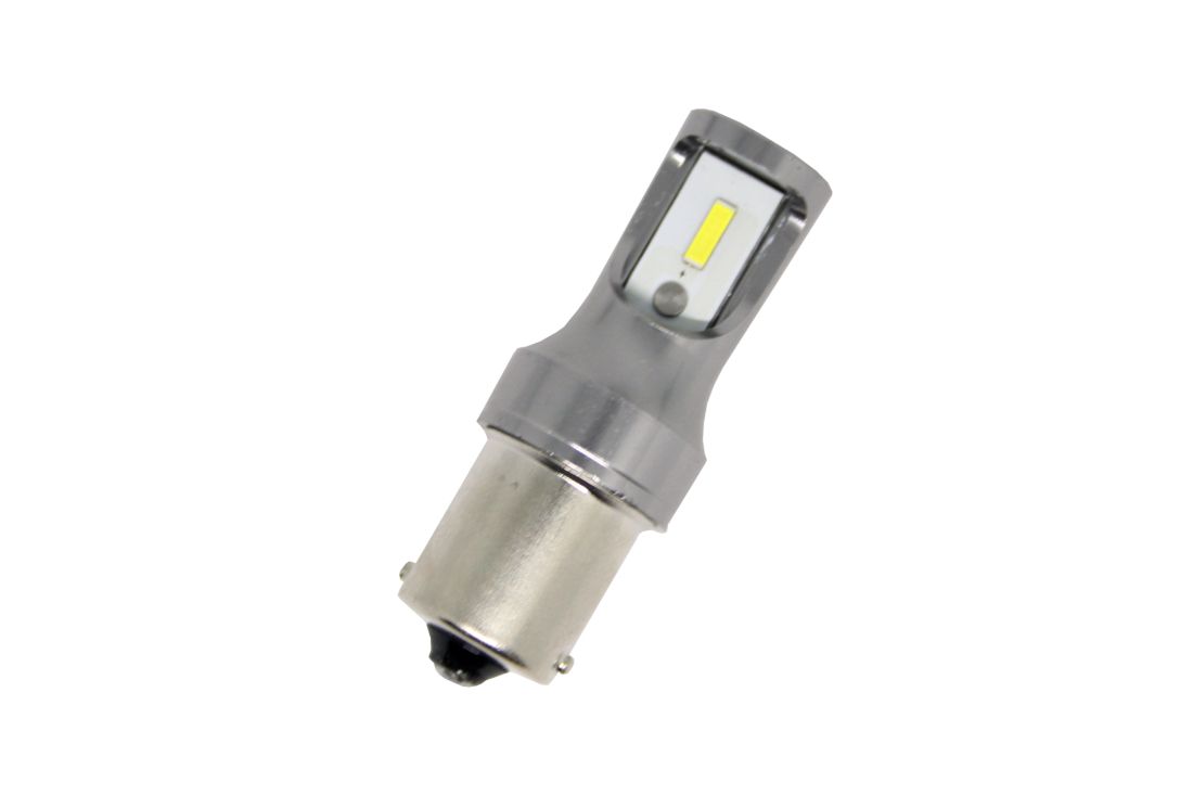ДИОДНА КРУШКА BA15S С 2 1860 CHIP SUPER BRIGHT ДИОДА С CANBUS- ЕДИНИЧНА СВЕТЛИНА БЯЛ