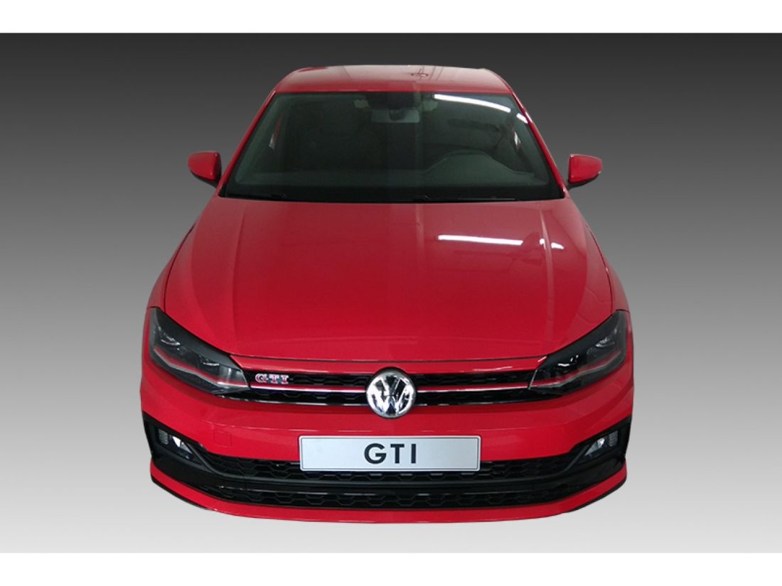 Вежди за фаровете за Polo MK6 (2018+) - черни