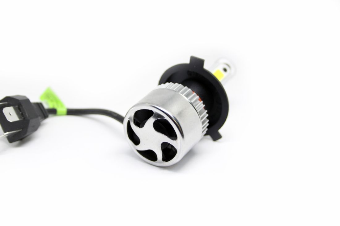 Лед крушки - Bi-Led система Н4  за фарове S2 - 7600 Лумена, 36W - COB 6000K