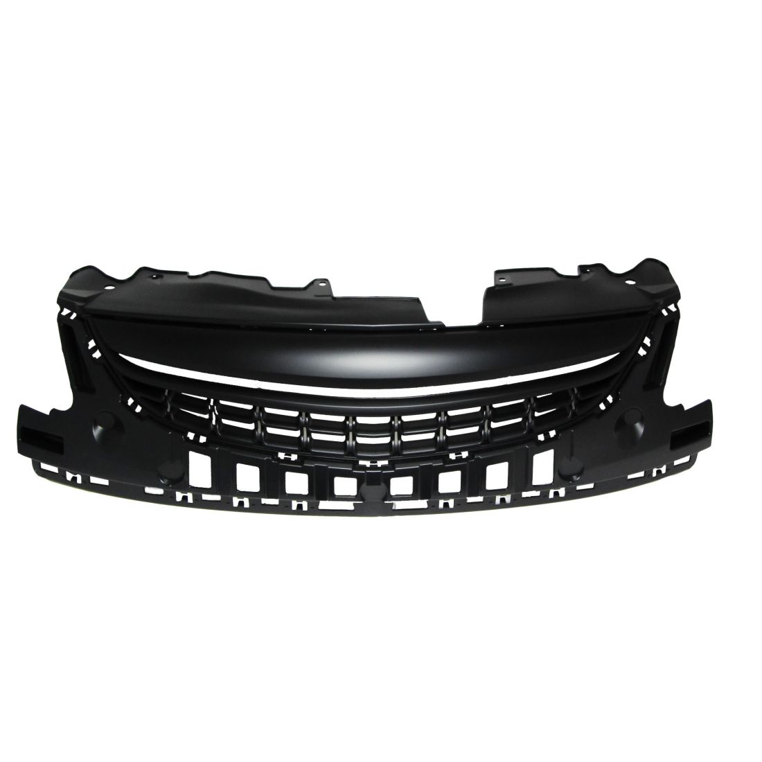 Решетка без емблема за Opel Corsa D (2011-2014) - черна