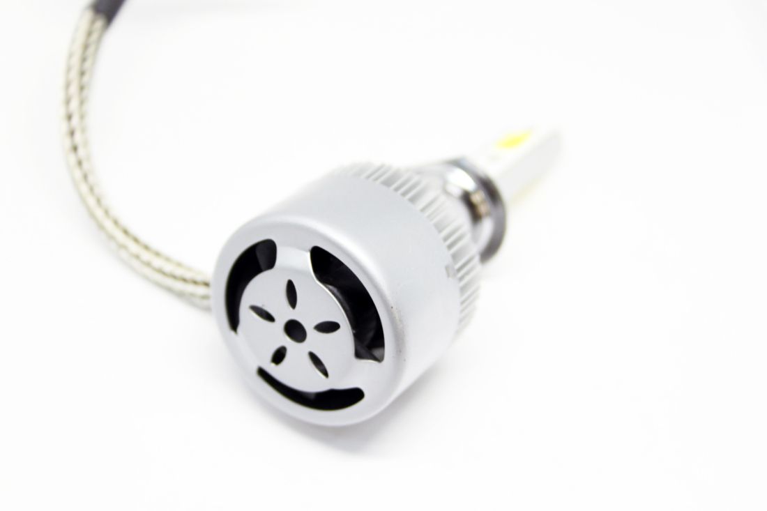 Лед крушки - Led система Н3 за фарове - 7600 Лумена, 36W - COB 6000K