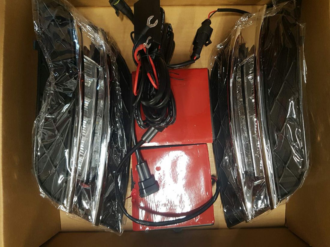 Дневни светлини за Mercedes ML W164 (2008+)