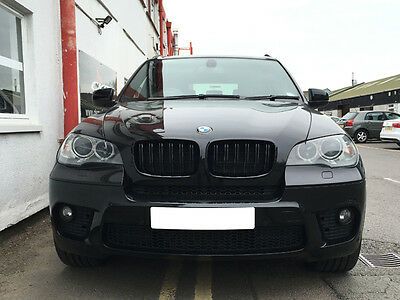 Решетки за BMW X5 E70 / X6 E71 (2007+) - Двойни - Гланц