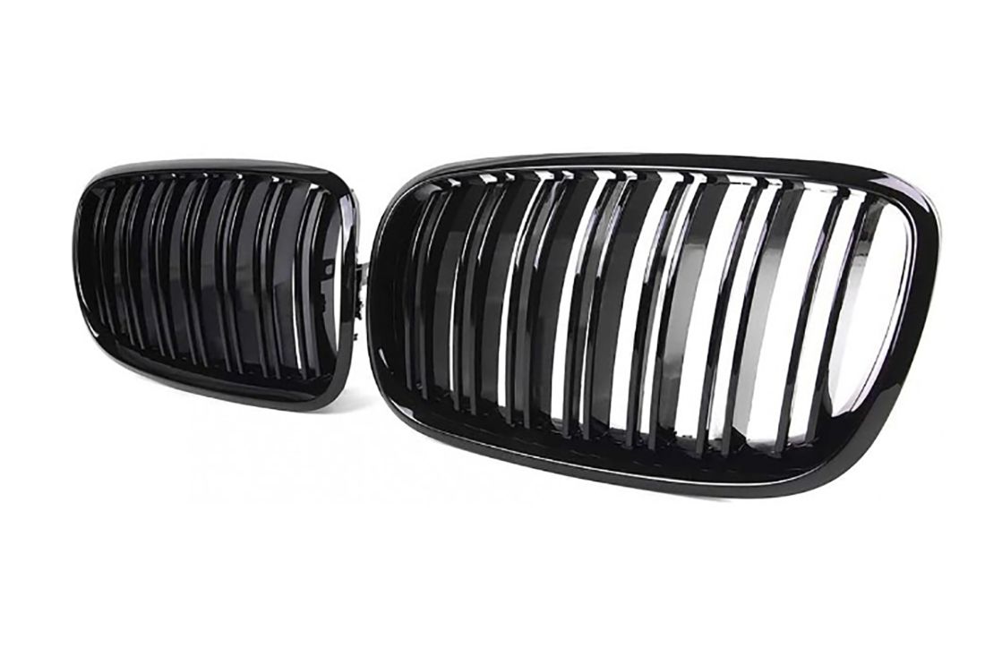 Решетки за BMW X5 E70 / X6 E71 (2007+) - Двойни - Гланц