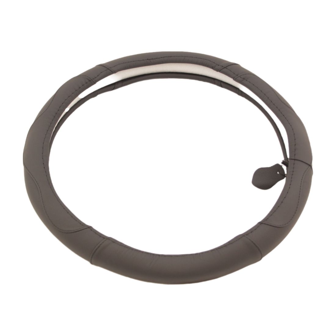 Кожен калъф за волан 38см - Sport - черен цвят