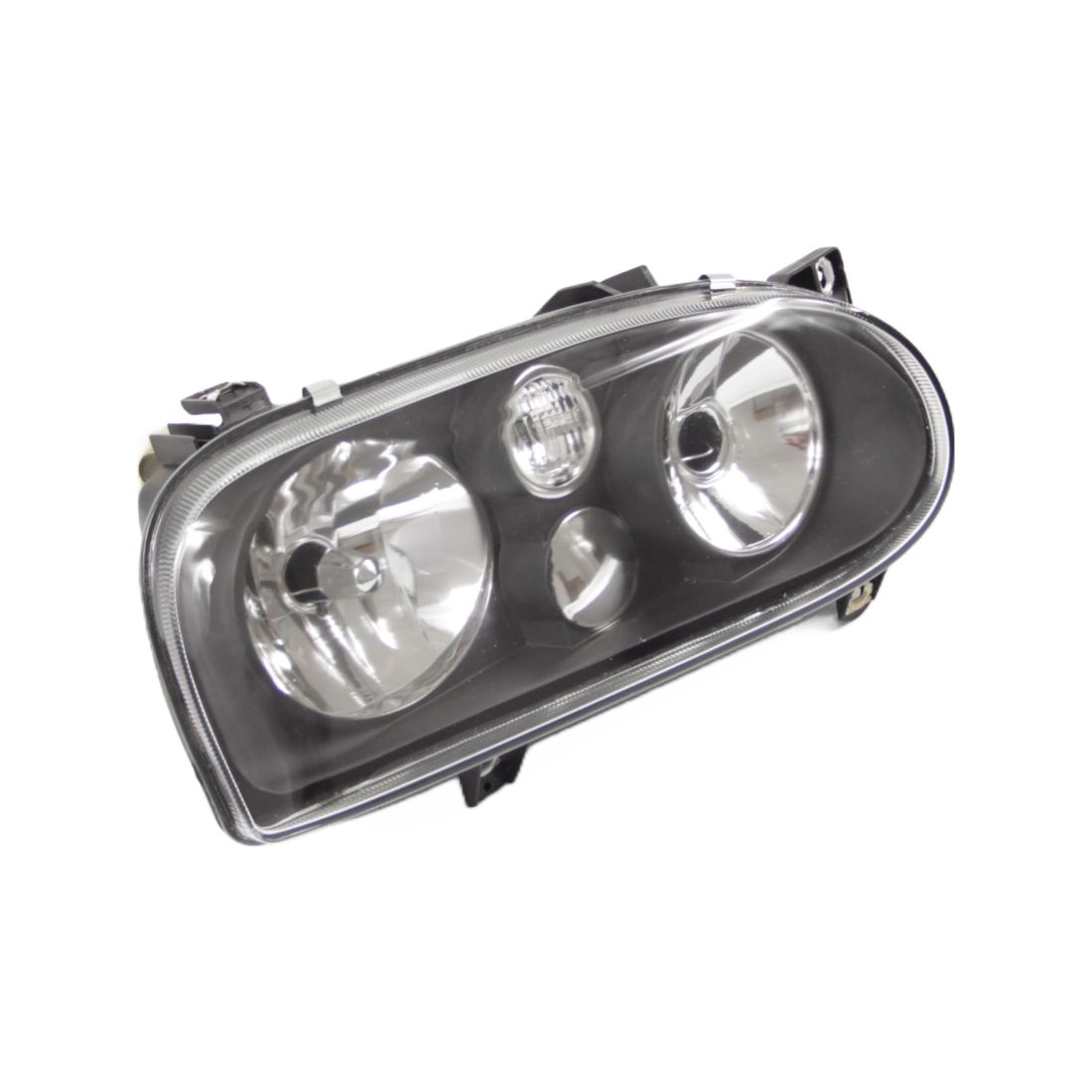 Фарове за VW Golf 3 - R32 с рефлектори MK4 дизайн, черни