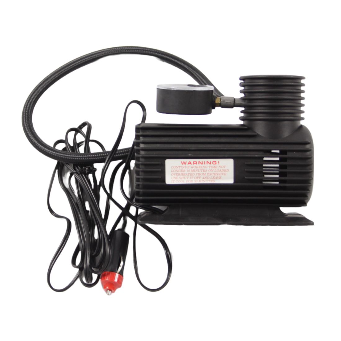 Компресор за гуми с манометър, 12V с букса за запалка