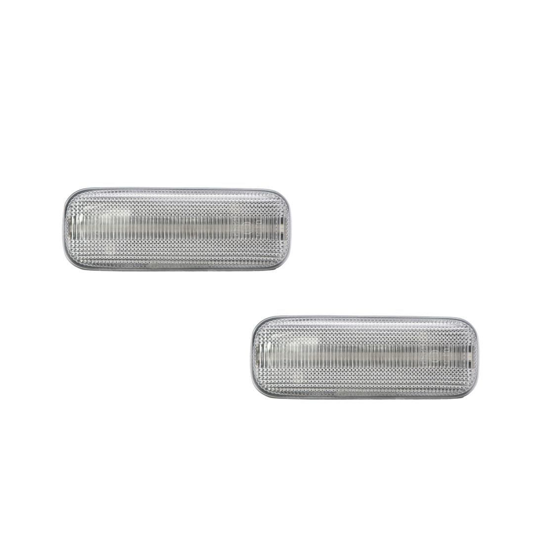 Диодни мигачи за калник за Mercedes W163 ML (1999-2005) - хром с бягащ мигач