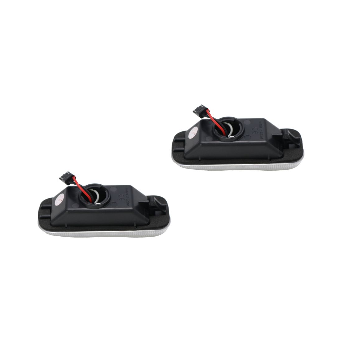 Диодни мигачи за калник за Mercedes W163 ML (1999-2005) - хром с бягащ мигач