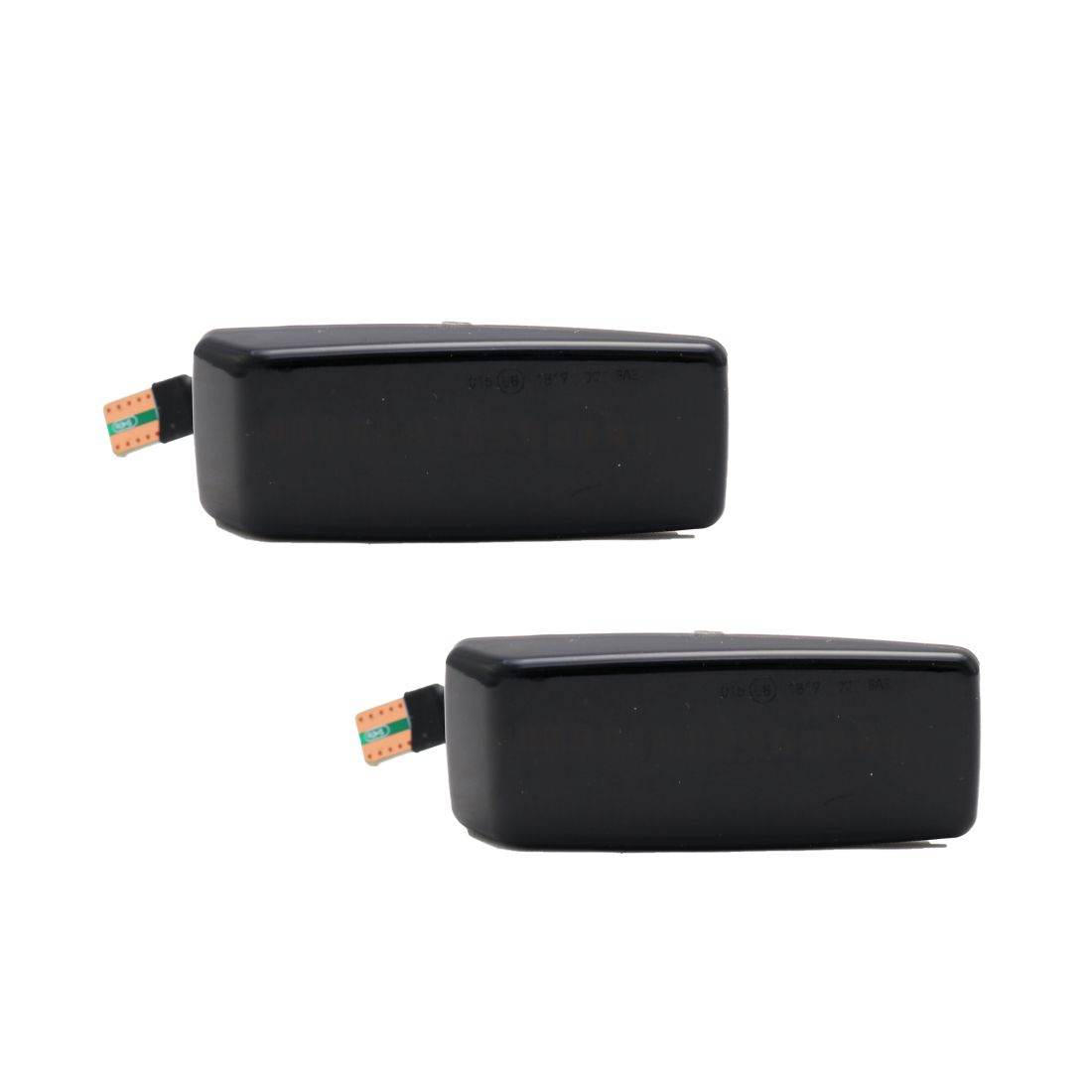 Диодни мигачи за калник за Mercedes W124 / W201 / W202 / SMART - опушени с бягащ мигач