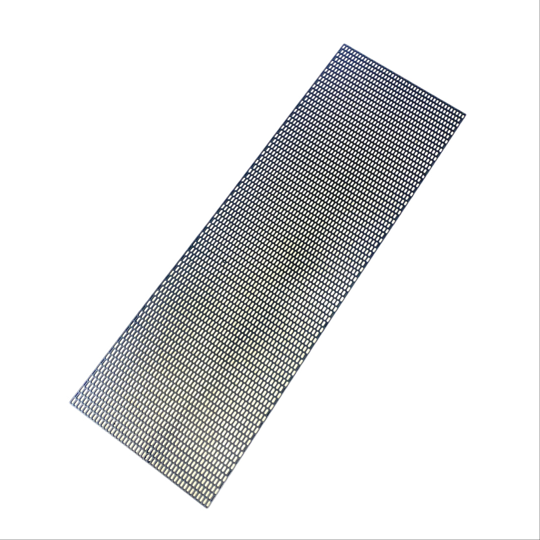 Мрежа от пластмаса тип пчелна пита - черна / ситна