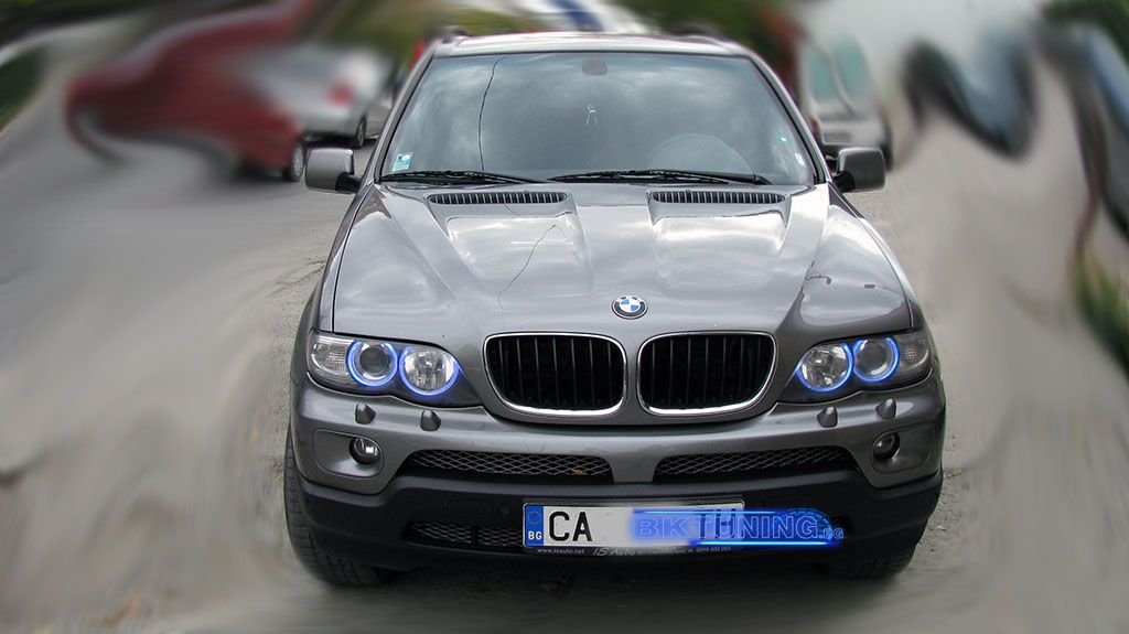 5W Лед крушки за ангелски очи за BMW E39 / E60 / E53 X5 / E65 / E87 / E63 - бял цвят