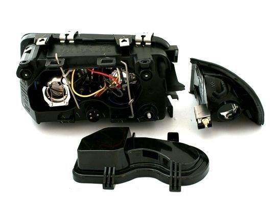 Кристални фарове Angel Eyes AUDI A3 (1996-2000) - черни