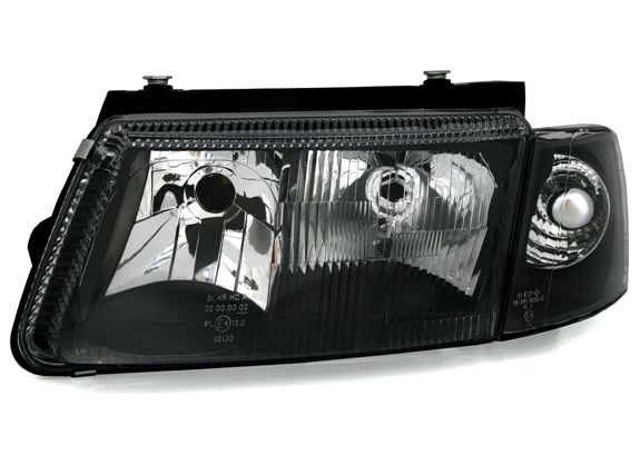 Кристални фарове за Passat B5 (1997-2000) - черни