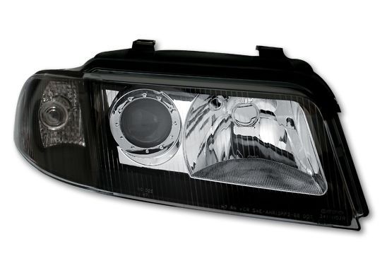 Кристални фарове AUDI A4 (1999-2001) - черни