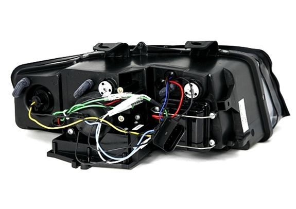 Кристални фарове за Audi A4 (2001-2004) - черни