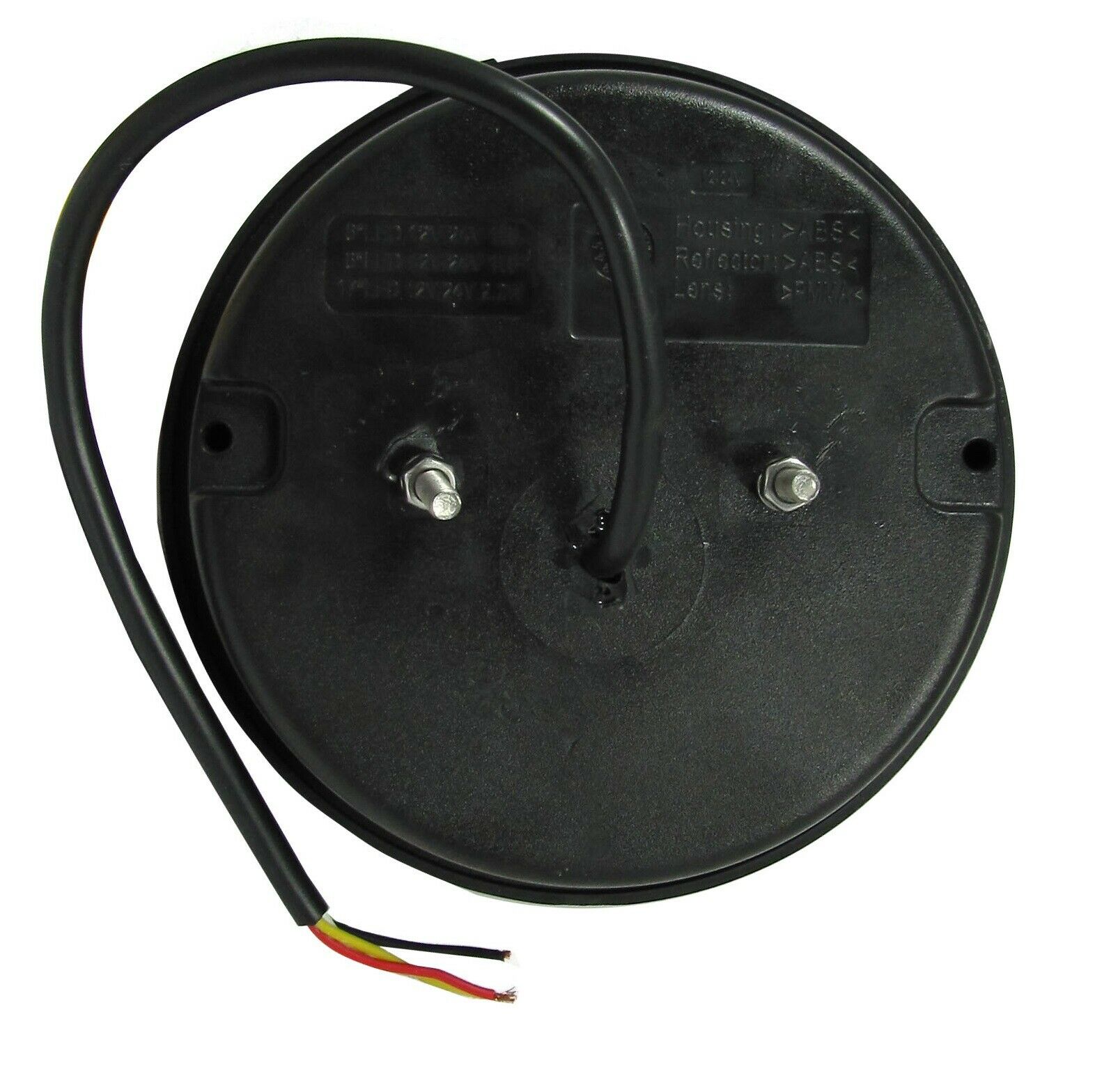 Комплект LED Светодиодни Стопове с Неон Ефект, Кръгли, Тип Хамбургер 12V-24V, E4, Ø14 см