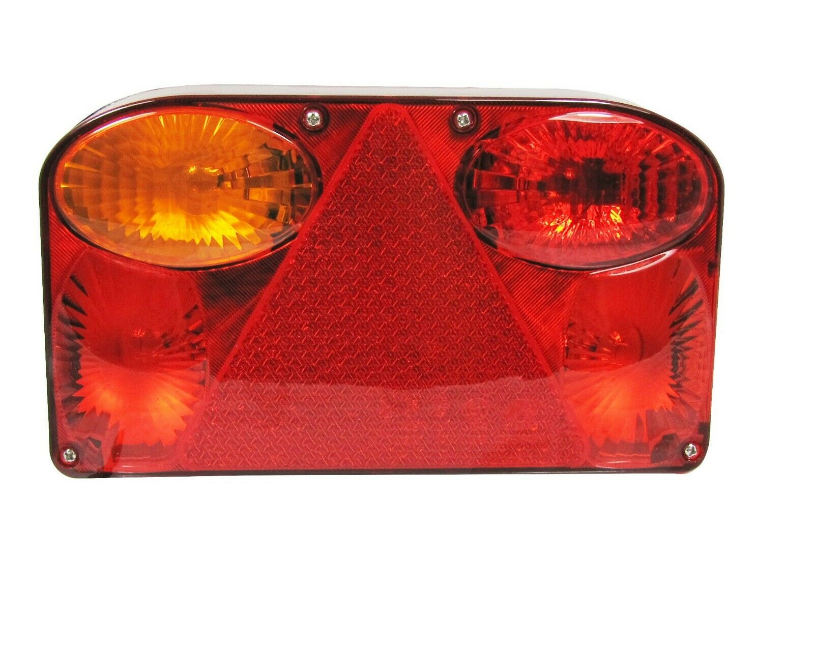 Комплект стопове задни свeтлини с крушка 12V подходящи за Бус Камион Ремарке Караванa Платформа със сертификат E11