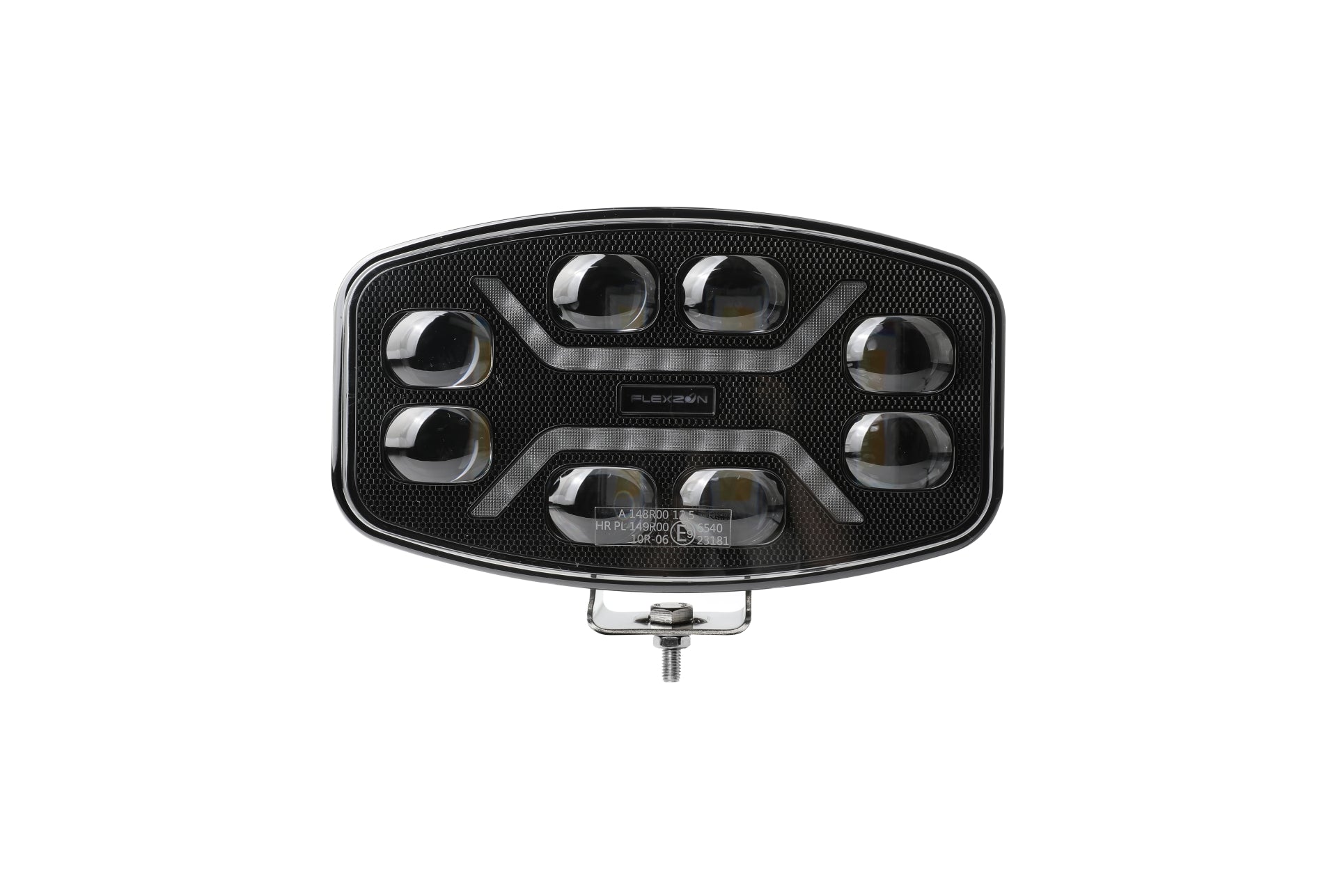 LED Халоген Фар DRL бяла/жълта светлина - 12-24V за джип, камион, агротехника и др.