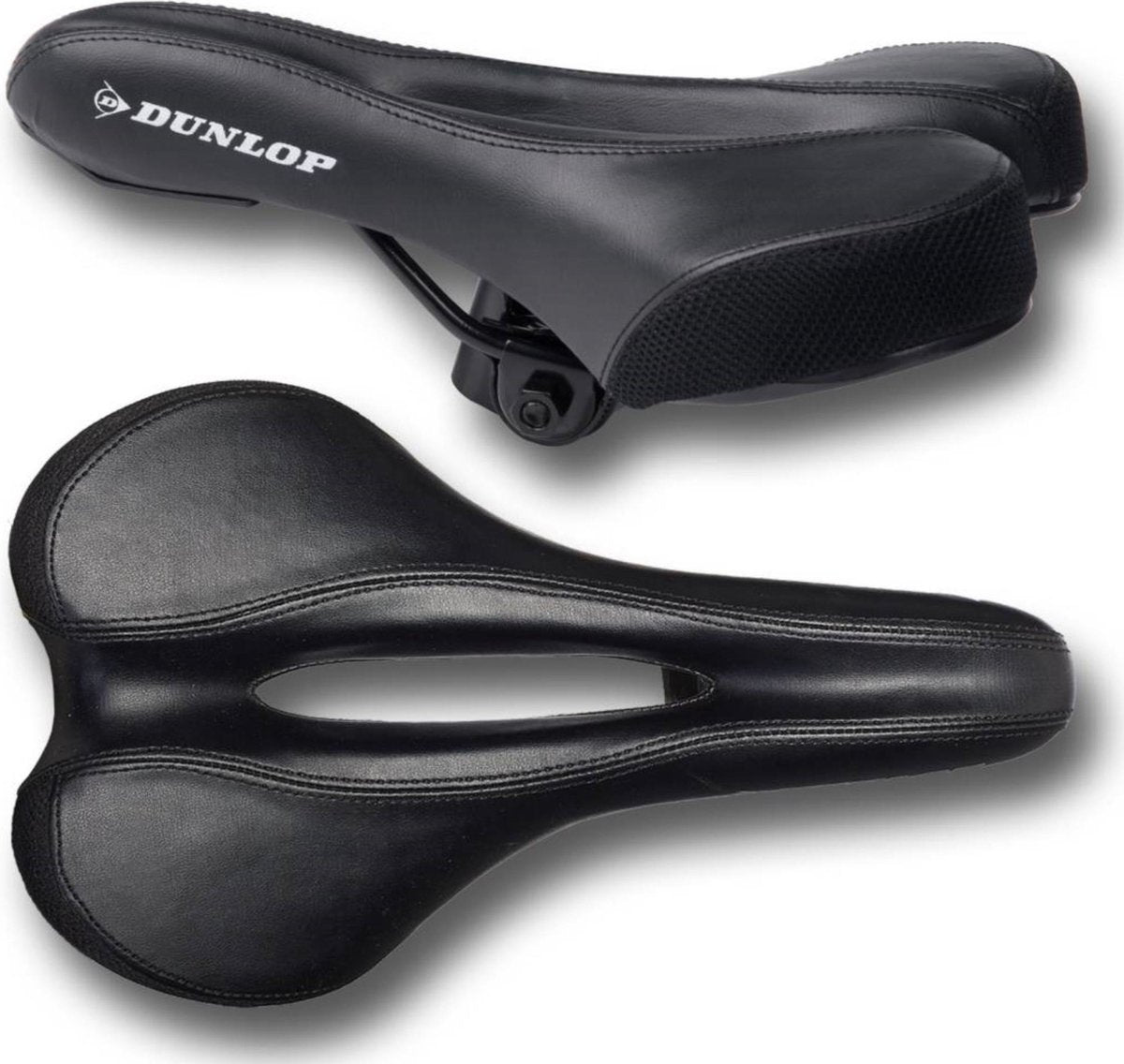 Спортна седалка за велосипед колело 27 x 17cm черна Dunlop