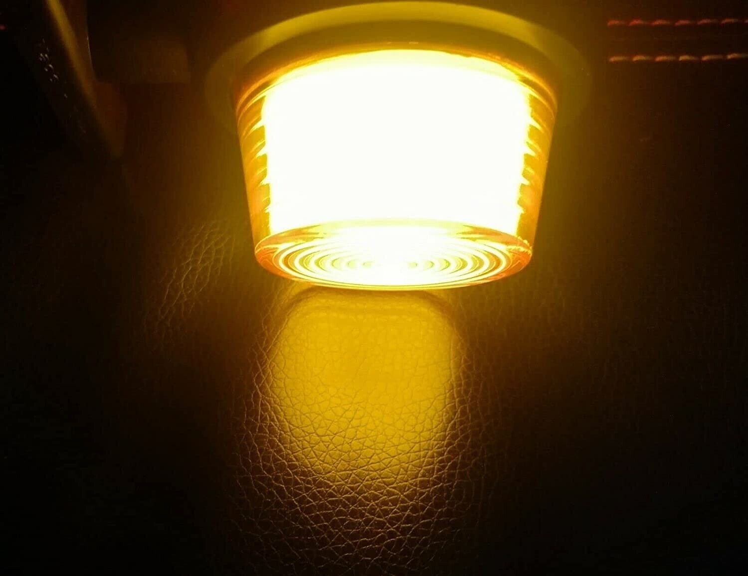 Комплект от 2 броя 12-24V ЛЕД LED Диодни Странични Маркери Рогчета Светлини неон ефект За Камион Ремарке Каравана Кемпер АТВ оранжево-червено