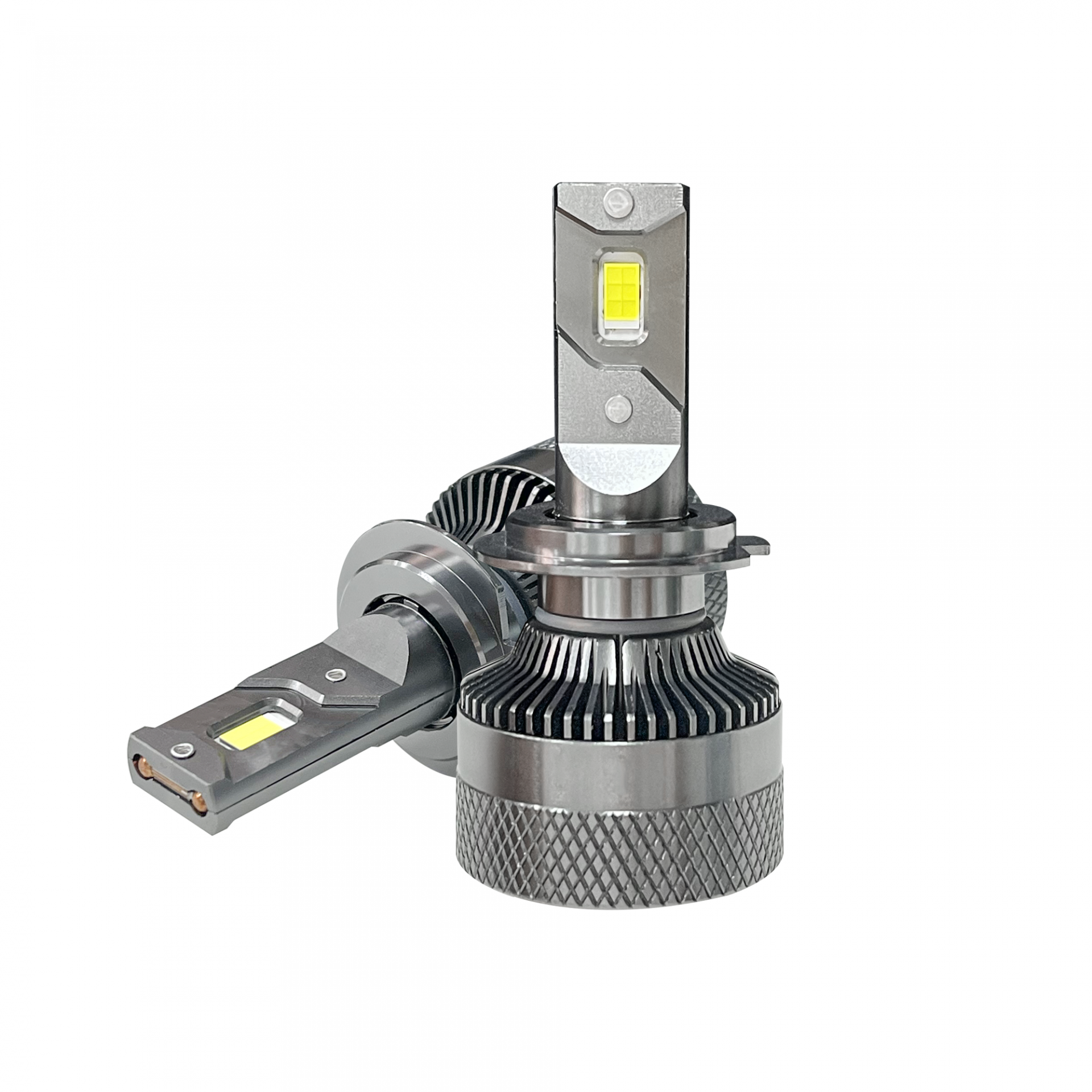 Комплект от 2 броя LED ЛЕД диодни крушки H7 Х7 12V 200W 17000lm за фарове Canbus без грешки 6000К