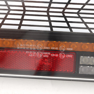 Комплект Ляв + Десен Мултифункционални Диодни LED Лед Стопове с Бягащ Мигач Неон Neon Ефект 12V - 24V 235mm X 110mm X 30mm E9 За Бус Камион Тир Ремарке Караванa