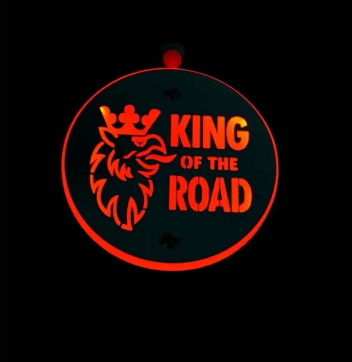 Комплект от 2бр Светодиодни LED Лед Габарити Обеци 24V бяло-червено King