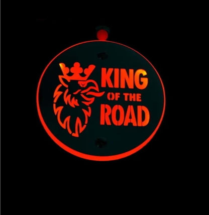 Комплект от 2бр Светодиодни LED Лед Габарити Обеци 24V бяло-червено King