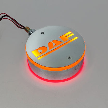 Комплект от 2бр Светодиодни LED Лед Габарити Обеци 24V оранжево-червено DF