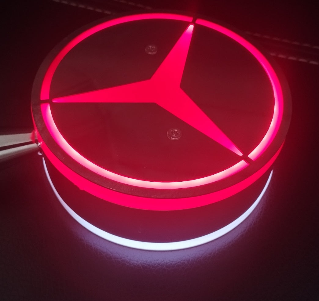 Комплект от 2бр Светодиодни LED Лед Габарити Обеци 24V бяло-червено Mer