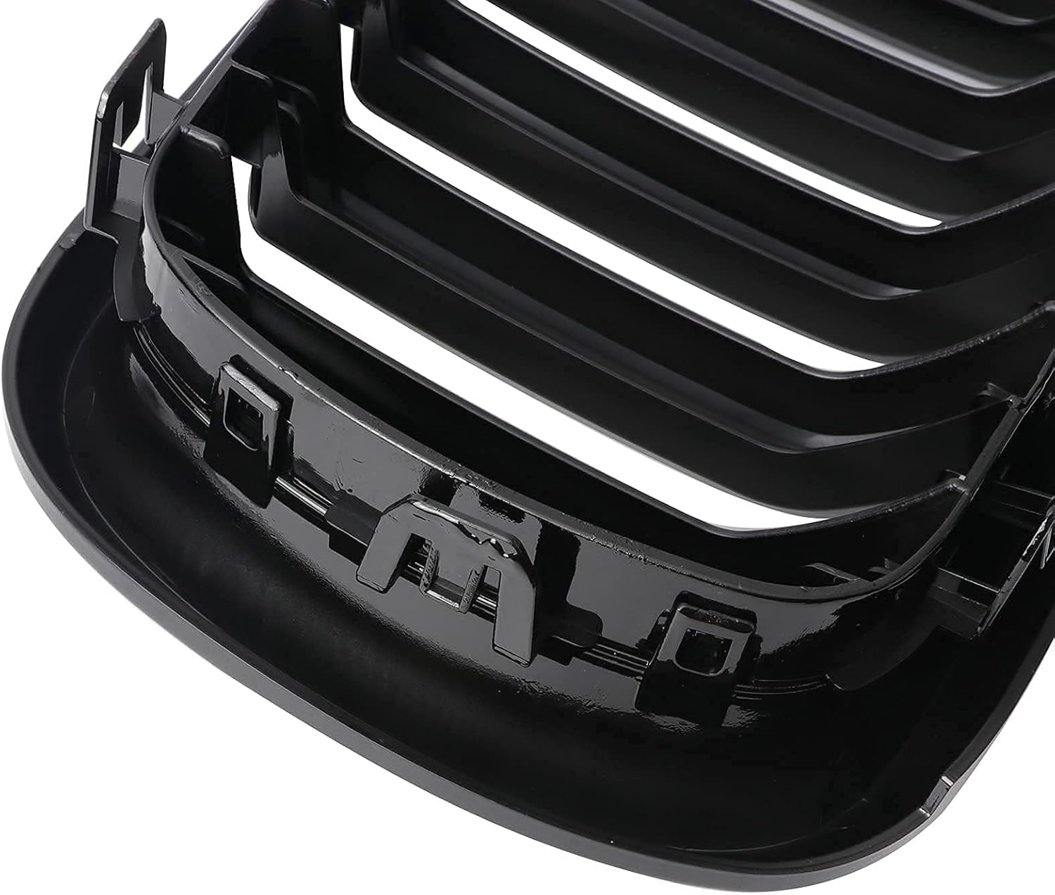 Двойни Бъбреци Решетки За БМВ BMW X5 X6 F15 F85 F16 F86 2014+ Черен Гланц Лак