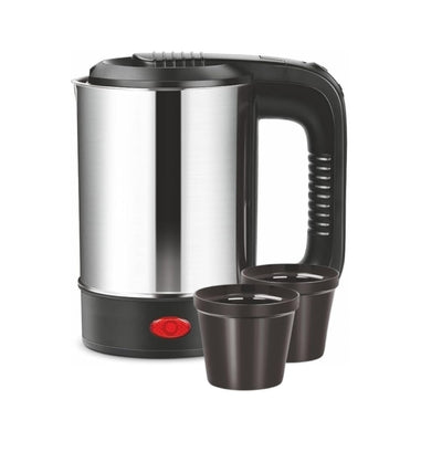 Електрическа термокана чайник с кабел и 2 броя чаши - 24V / 250W / 500ml