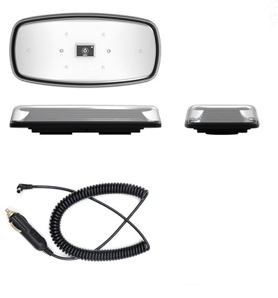 Wireless Безжична Лед Led Блиц Аварийна Сигнална Лампа Маяк с презареждаща се батерия с магнит 12V - 24V за пътна помощ платформа агро техника и др.