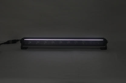 54.5 cm / 22 Инча 12V - 24V Висококачествен Led Bar Лед Бар Диоден Прожектор с бяла и оранжева габаритна светлина DRL мъгла 60W 8500LM