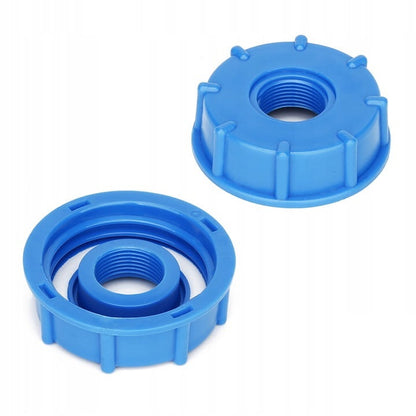 Функционална капачка с метален кран за туба или бидон 3/4“ Ф 61мм