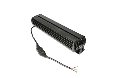 45 cm 12 - 24 V Висококачествен Led Bar Лед Бар Диоден Прожектор DRL с бяла габаритна светлина и оранжева аварийна блиц 80W 5500LM