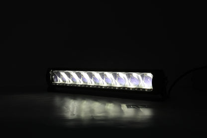 45 cm 12 - 24 V Висококачествен Led Bar Лед Бар Диоден Прожектор DRL с бяла габаритна светлина и оранжева аварийна блиц 80W 5500LM