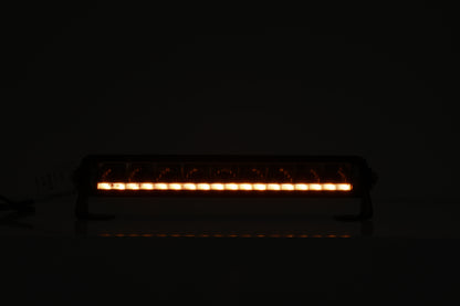 35.5 см Висококачествен 4 в 1 Led Bar Лед Бар Диоден Прожектор DRL с бяла габаритна светлина и оранжева аварийна блиц 50W 2100LM
