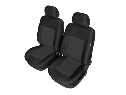 Комплект 1+1 Тапицерия Kegel за две единични предни седалки на Ford Focus 2003-2014 Mk2 Mk3 Черна Текстил