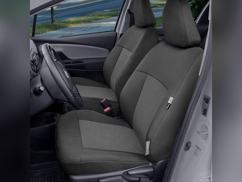 Пълен Комплект Тапицерия Kegel за предни+задни седалки на Toyota Yaris Mk3 2011-2019 Черна Текстил