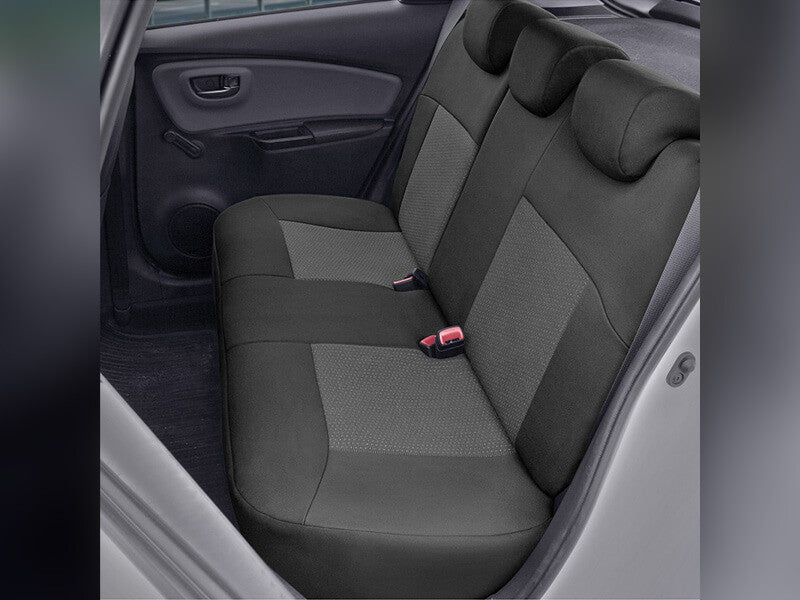 Пълен Комплект Тапицерия Kegel за предни+задни седалки на Toyota Yaris Mk3 2011-2019 Черна Текстил