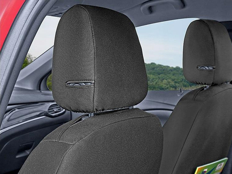 Пълен Комплект Тапицерия Kegel за предни+задни седалки на Skoda Yeti 2013-2017 Черна Текстил