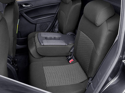 Пълен Комплект Тапицерия Kegel за предни+задни седалки на Skoda Yeti 2013-2017 Черна Текстил