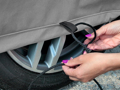 Висококачествено Покривало Kegel серия Mobile размер S2 за хечбек 320-332см x 125-135см, сиво