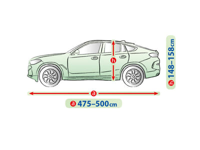 Висококачествено Покривало Kegel за Джип SUV Серия Mobile размер XL 475 - 500см х 148 - 158см