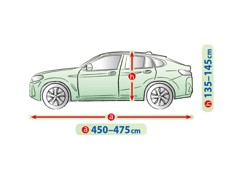 Висококачествено Покривало Kegel за Джип SUV Серия Mobile размер L 450 - 475см х 135 - 145см